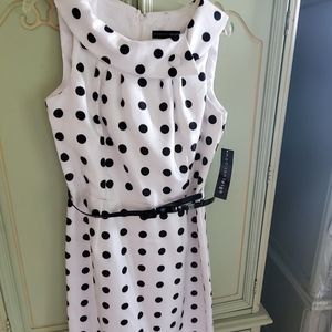 Madison leigh polk a dot dress